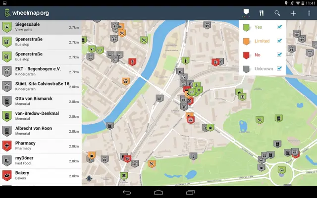 Wheelmap android App screenshot 5